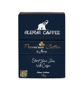 Ikigai Kitabı & Siyah Mat Kupa & Alerya Premium Filtre Kahve & Godiva 30gr Domes Çikolata Hediye Seti #4